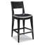 Cashiers Upholstered Stool with Solid Wood Frame-17788967-48366647