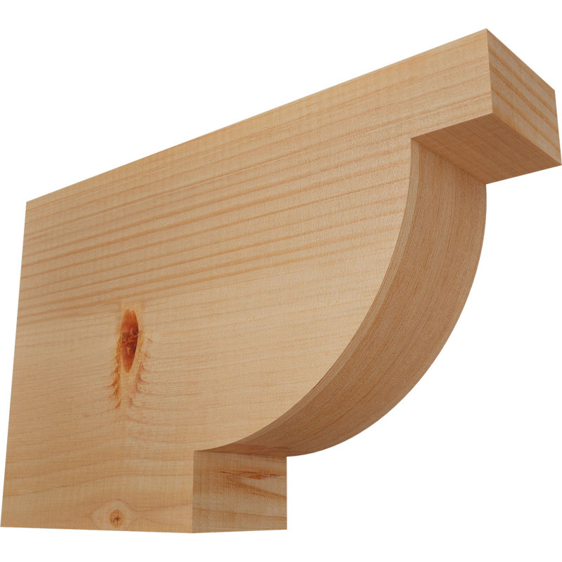 Queue Alpine, Sapin de Douglas, H 10 po x l 16 po x P 3,5 po