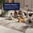 Lolley Abstract Flatweave Sand Ivory Indoor Outdoor Area Rug-1335994901