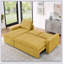 Canapé-lit convertible polyvalent avec rangement et housses amovibles lavables pour le confort du salon-1097321664