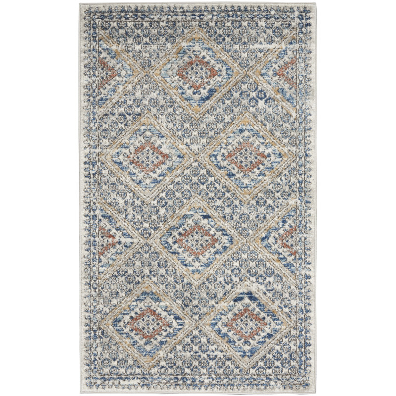 Tapis beige Freeda, Rectangle 3 pi x 5 pi