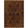 Machine Washable Indoor/Outdoor Xhevrie Paprika Rug