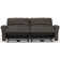 Seibert Top Grain Leather Match Power Zero Gravity Reclining Sofa with Power Adjustable Headrest