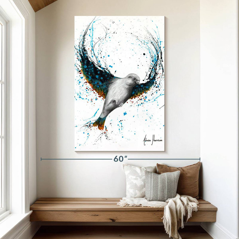 Brampt Topaz Wings, 51" H x 34" W