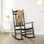 Chaise berçante d'extérieur en bois massif-94338803