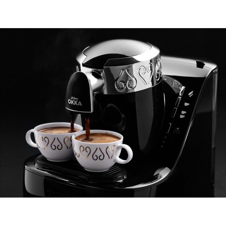 Arzum Okka Automatic Turkish Coffee Machine, 120V, Black/Gold – Arzum Okka  USA
