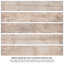 Bois 6" x 36" Porcelain Wood Look Floor and Wall Tile-559980724