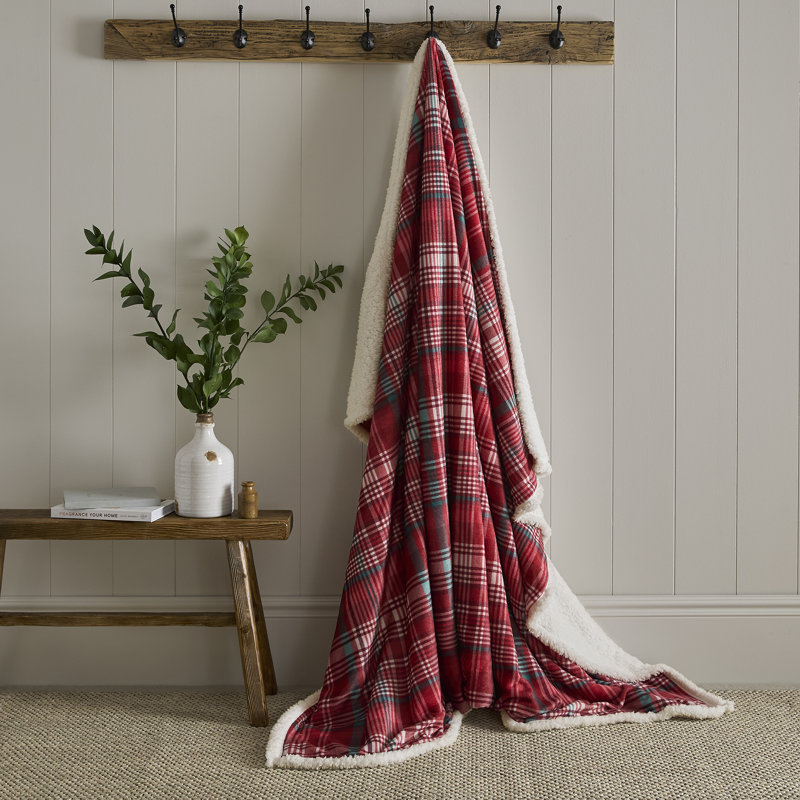 Bennet Check Chequered Blanket