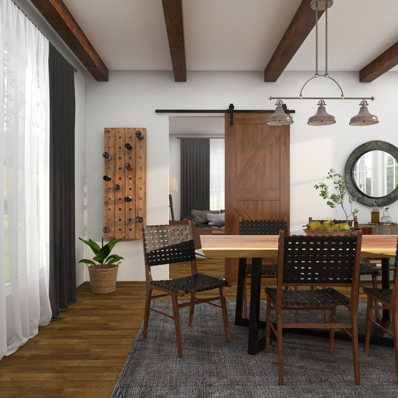 Porte-bouteilles à fixation murale en bois massif Latalia Fremont, H 57 po x l 21 po x P 4 po, Brun