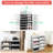 6 Pair Stackable Shoe Rack-623643173