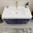 35.4" Wall-Mounted Single Bathroom Vanity Set-70381367