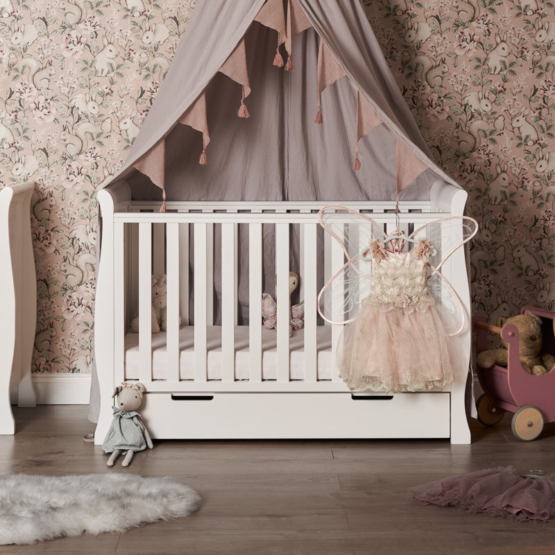 Stamford Mini Cot Bed, White