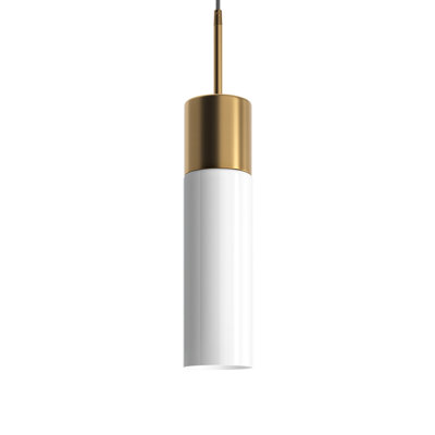 Hubbard Single Light Glass Dimmable Pendant