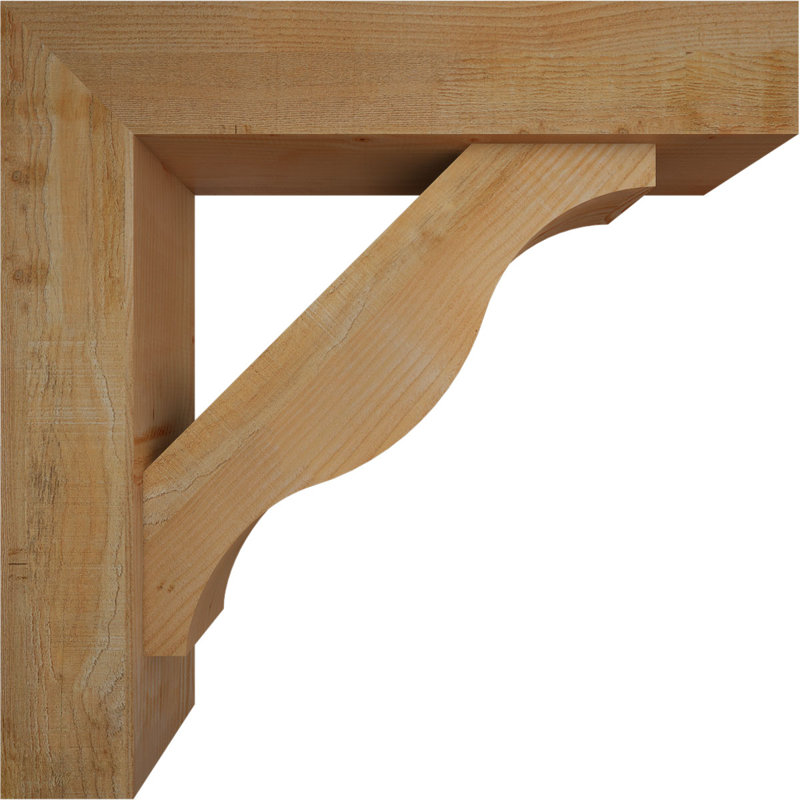 Support Funston Block avec support décalé, 36 po x 36 po, Sapin Douglas de l 8 po (scié brut)