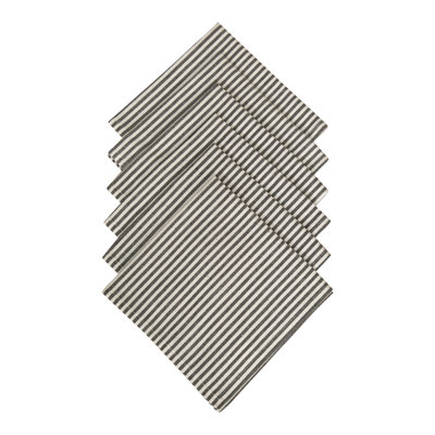 Aalayah Cotton Striped Square Napkin