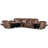 Nakima 6-Piece Upholstered Power Reclining Sectional, Chocolate-100532403