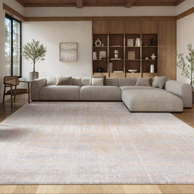 Bethlyn Creme/Gold Area Rug