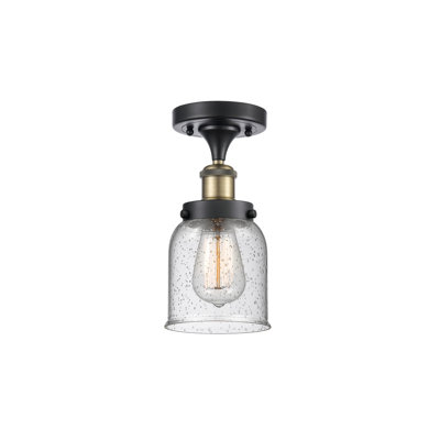 Analily Glass Semi Flush Mount