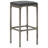 Wildon Home® 5 Piece Patio Bar Set Solid Wood Acacia And Poly Rattan-953562157-953562156
