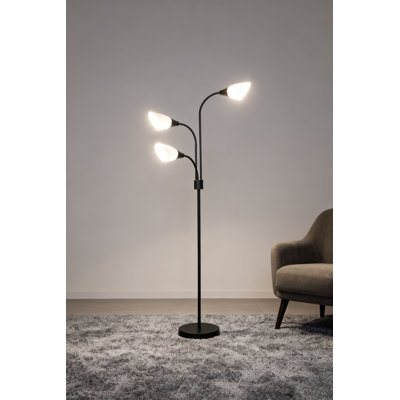 Lampe sur pied 3 branches Modern Modern