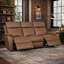 Windsor Powerglide Power Recliner Real Leather Sofa With USB Charging-1153433313-1150799382