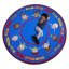 Tapis de salle à manger rond 6 pi KidCarpet | Tapis pour enfants
