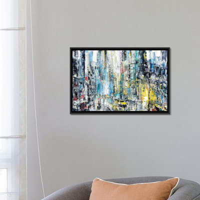 « pluie & light », impression sur toile