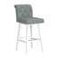 Tabouret pivotant à hauteur réglable en bois et capitonné Dorreen-1344263701-1344263702