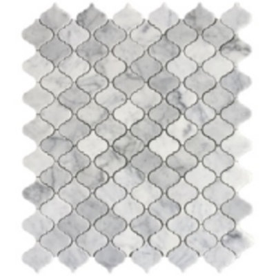 12 po x 12 po Carrara White