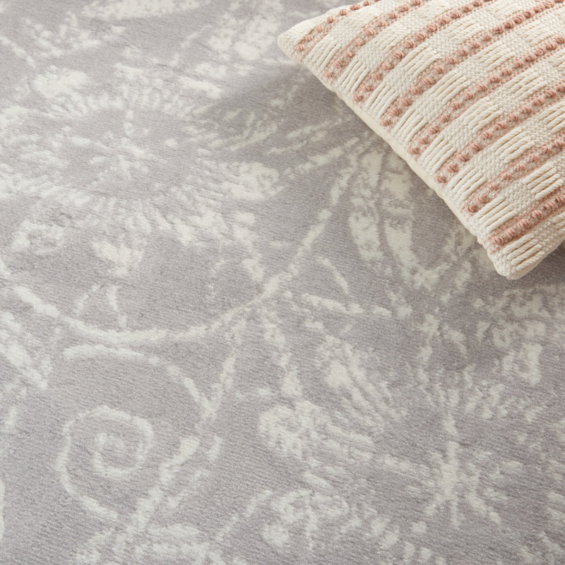 Floral Area Rug, Runner 2' x 8'