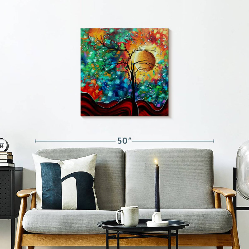 Harnek Bursting Forth, 24" H x 24" W