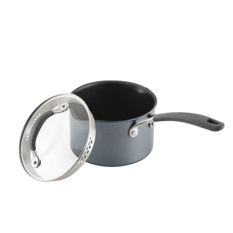 Graphite Aluminum Nonstick Induction Cookware Set, 8-Piece