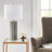 Ribbed Ceramic Table Lamp