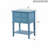Chic Teal Contemporary Nightstand-664282248