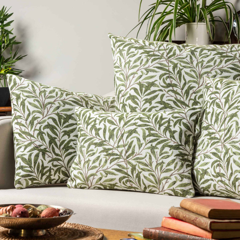 Green Cushion, 58x58cm, Feather filled