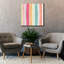 «Pink Somniferums Bright Pattern 2» par Shirley Novak, art mural sur toile-1979342693