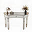 Console à miroir demi-lune 47 "avec verre et tiroir-1181654023