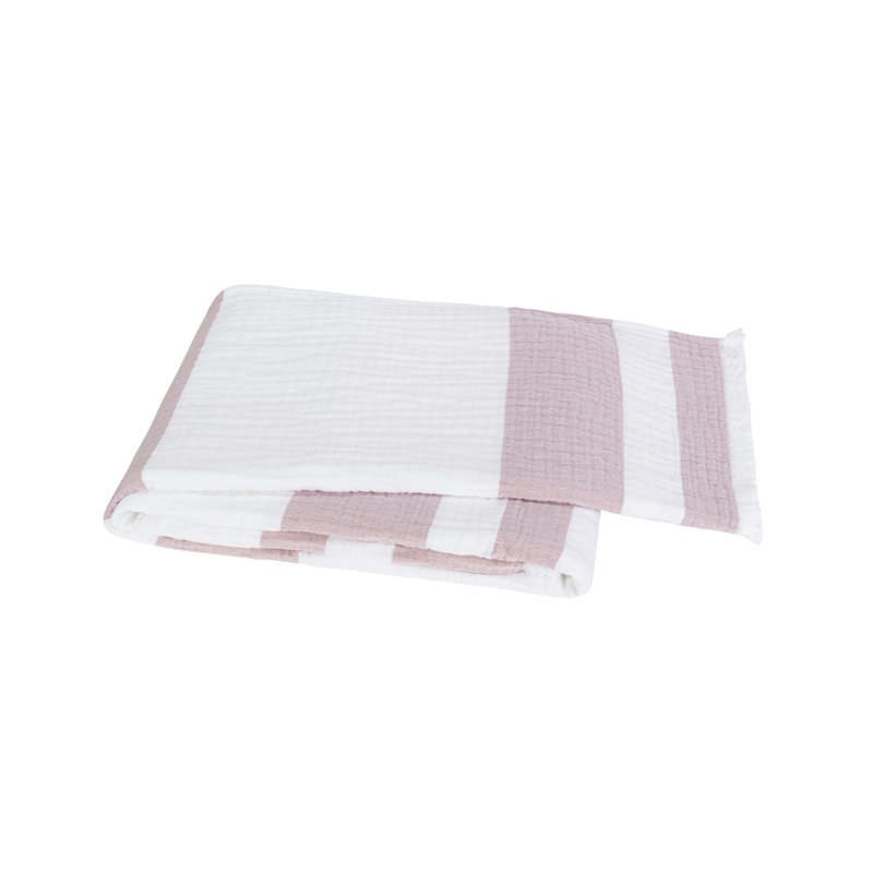 San Marino Cotton Throw, Primrose