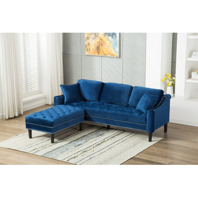 Cathryn 91.5'' Velvet Sofa