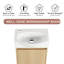 Kearstyn 16'' Single Bathroom Vanity with Resin Top-1961617944