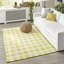 India Handmade Wool Plaid Area Rug-1906487878