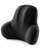 Lumbar Support Pillow, Cozy Pad For Home, Car, Office Chair, Gaming Seat, Wheelchair,  13.6"W x 16.9"D, 2.5" thickBlack