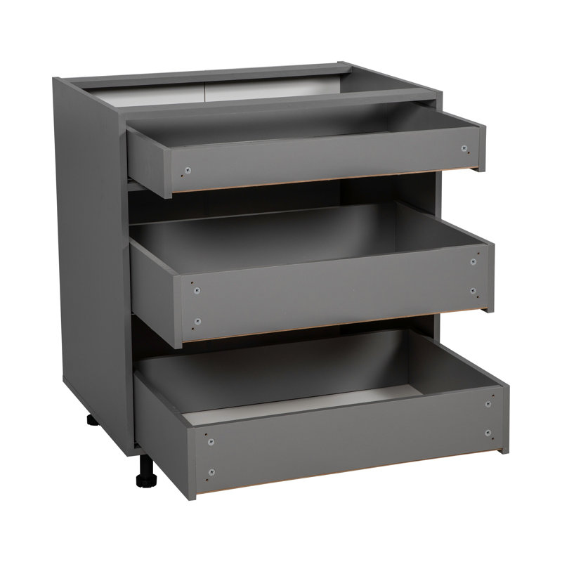 34,5 po H panneau de particules standard prêt à assembler, Gris, H 34,5 po x l 21 po