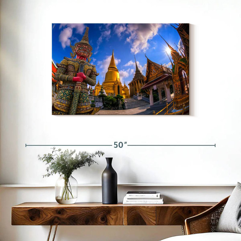 Adella Wat Phra Kaew, H 24 po x l 36 po