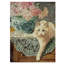«Pe pivoines et dentelle» par Gilstrap, reproduction d'art sur toile tendue-30365488