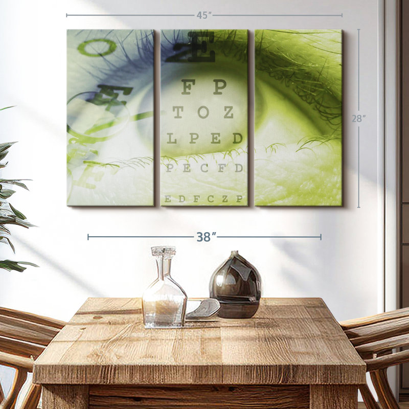 «Science Vision», impression sur toile «Science Vision», H 28 po x l 45 po