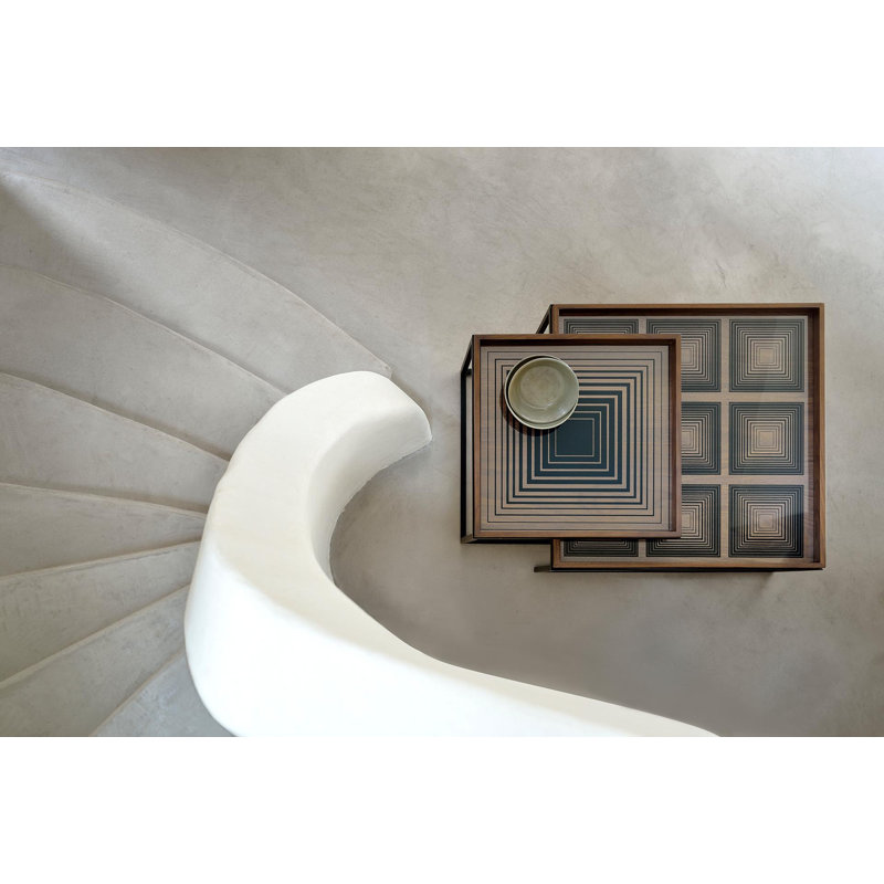 Linear Flow Decorative Tray
