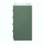 Meuble-lavabo pour salle de bain avec lavabo en céramique intégré, armoire de salle de bain à 1 porte, 3 tiroirs, meuble-lavabo simple pour petite et moyenne salle de bain