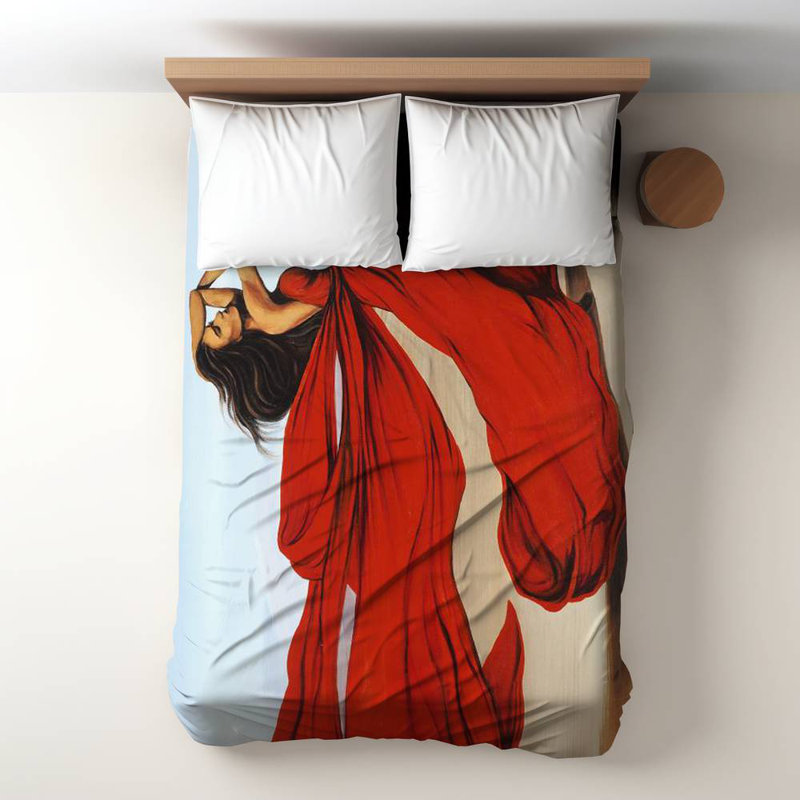 Duvet Cover Prints Polyester Sateen Duvet Cover