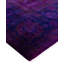 Tapis unique noué à la main mauve Rachal - 9 pi 2 po x 12 pi 5 po